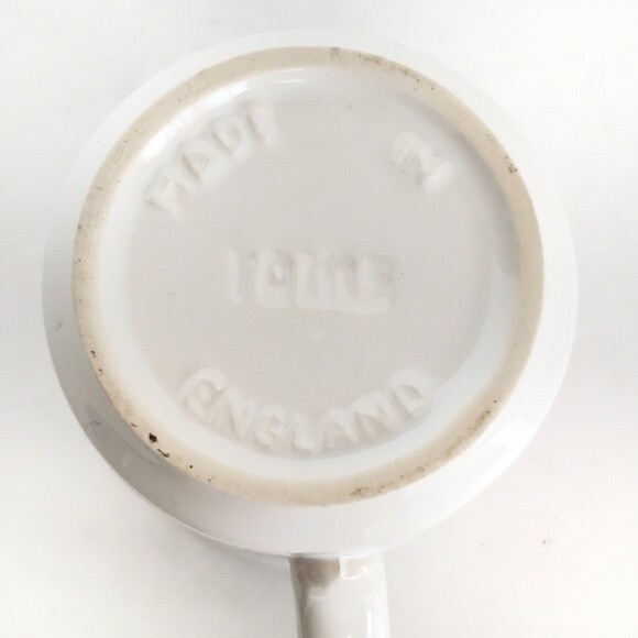 Vintage TAMS Made in England Ceramic Fruits & Florals Coffee Mug - Picture 6 of 9